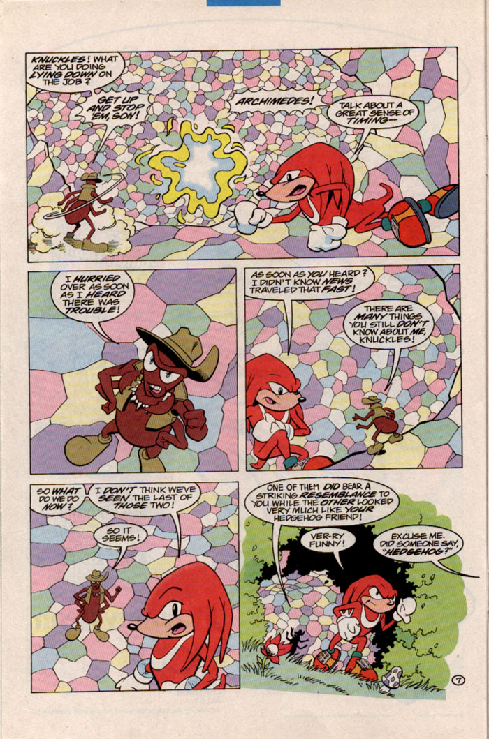 Sonic - Archie Adventure Series March 1997 Page 7